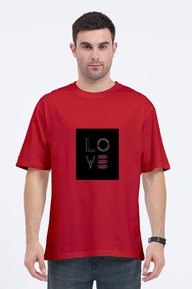 Love Unisex Oversized T-shirt