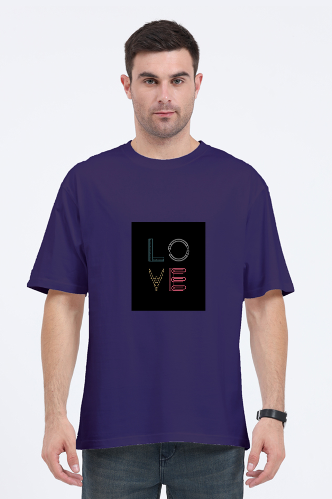 Love Unisex Oversized T-shirt