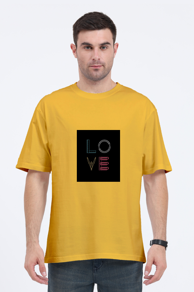 Love Unisex Oversized T-shirt