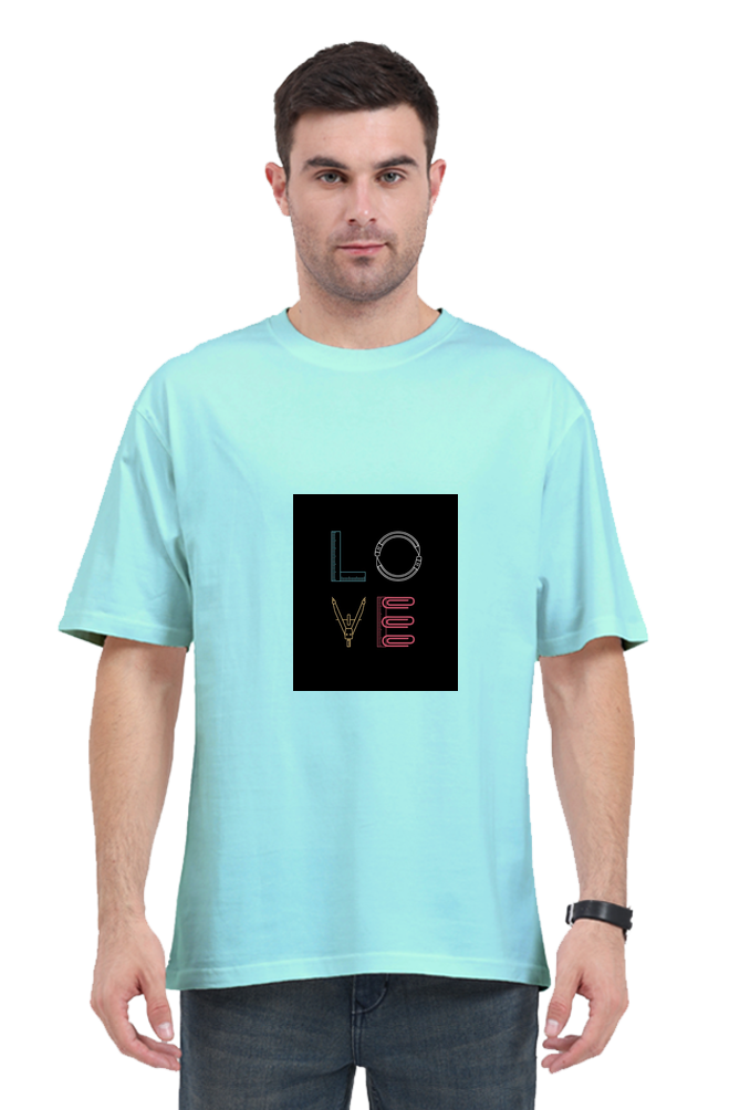 Love Unisex Oversized T-shirt