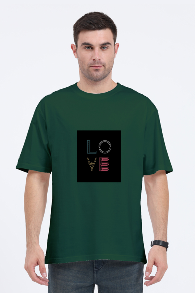 Love Unisex Oversized T-shirt